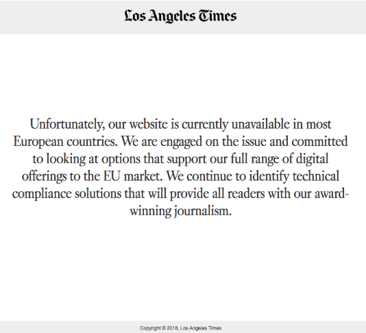 LA times