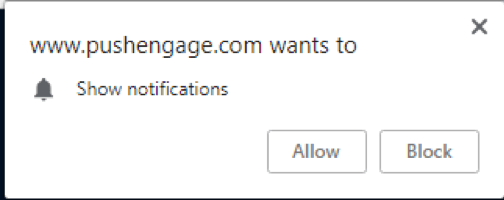 pushengage push notification